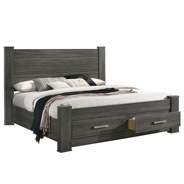 Liveasy Furniture 5-Piece Grey Finish Louis Philippe Furniture Queen Size  Bedroom Set. Bed, Dresser,…See more Liveasy Furniture 5-Piece Grey Finish