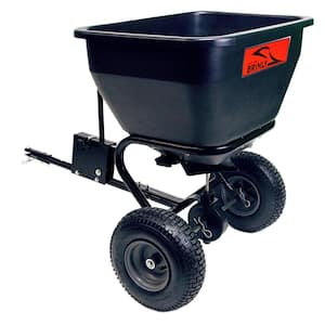 175 lb. 3.5 cu. ft. Tow-Behind Broadcast Spreader for Lawn Tractors and Zero-Turn Mowers