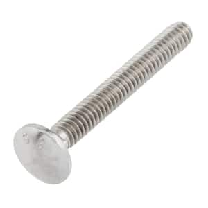 Marine Grade Stainless Steel 1/4-20 X 2 in. Carriage Bolt