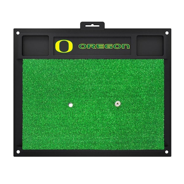 FANMATS NCAA University of Oregon 17 in. x 20 in. Golf Hitting Mat