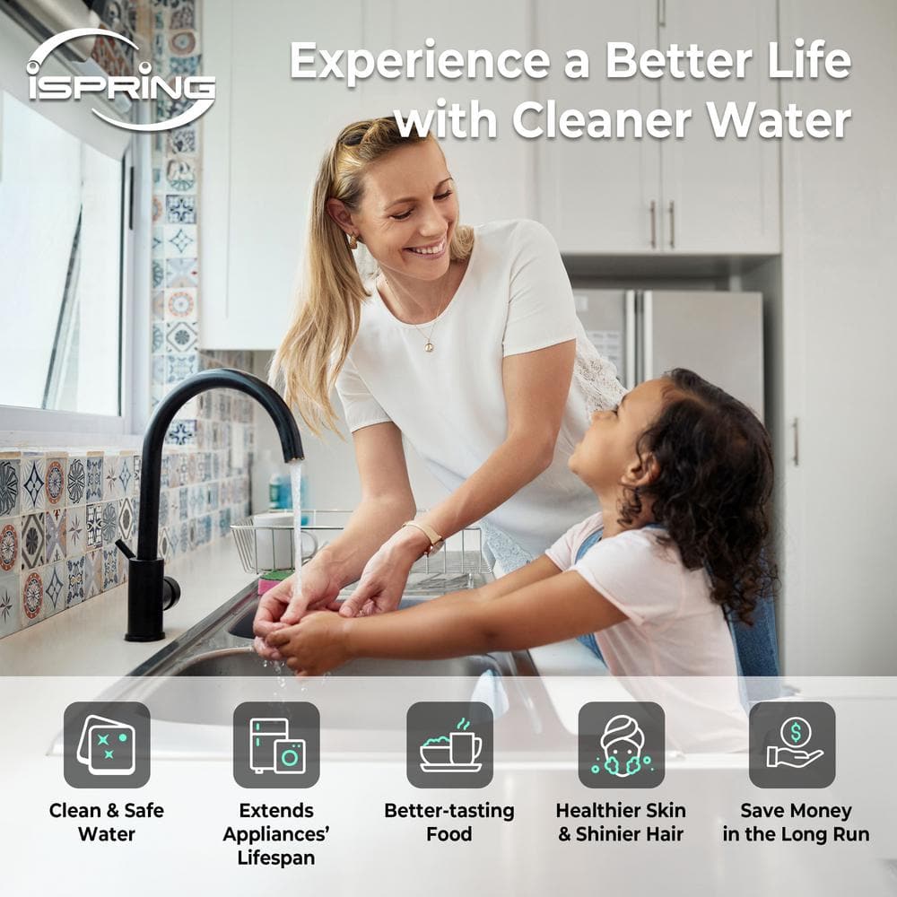 iSpring Elite White Multi-method Whole House Water Filtration System