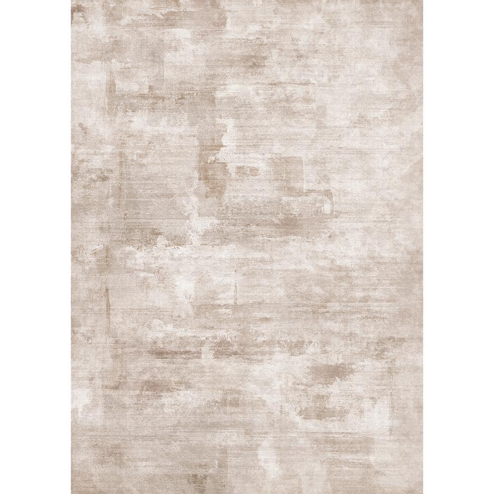 Monet Beige 5 ft. x 7 ft. Modern Abstract Area Rug price history on PriceWatchPro