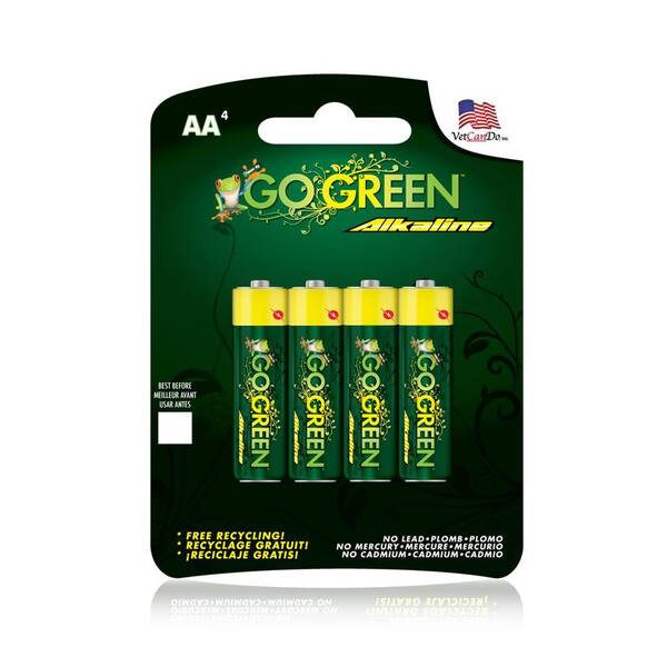 GoGreen Power AA Alkaline Battery (4 per Pack)