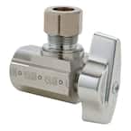3/8 in. FIP Inlet x 3/8 in. Comp Outlet 1/4-Turn Angle Ball Valve