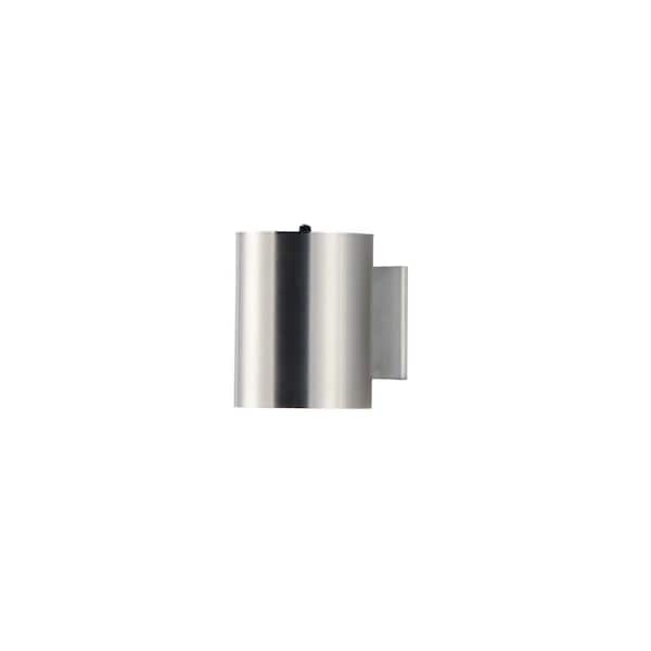 Maxim Lighting Outpost 1-Light 7.25 in. H OD Metallic Outdoor Hardwired Wall Sconce with Photocell
