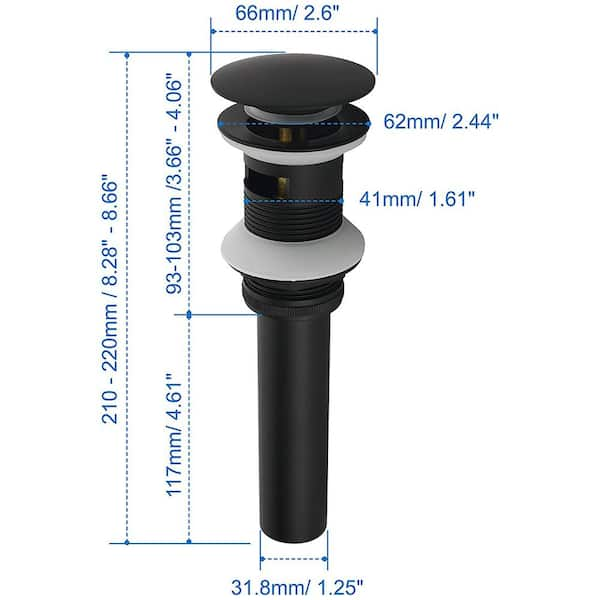 Pop-Up Joint Tubes 117mm