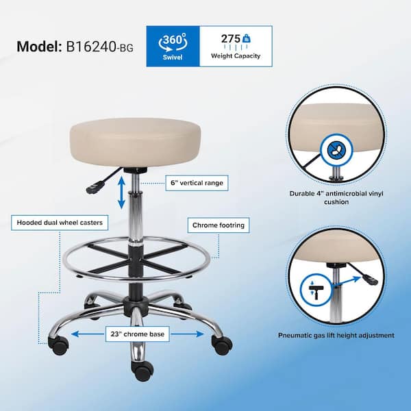 Boss caressoft medical stool hot sale