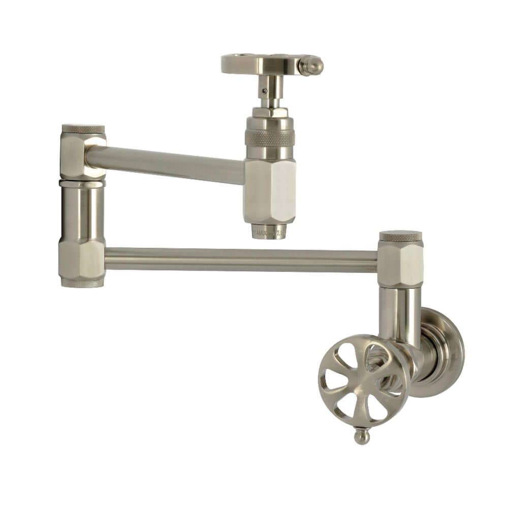 Belknap Wall Mount Pot Filler in Brushed Nickel price history on PriceWatchPro