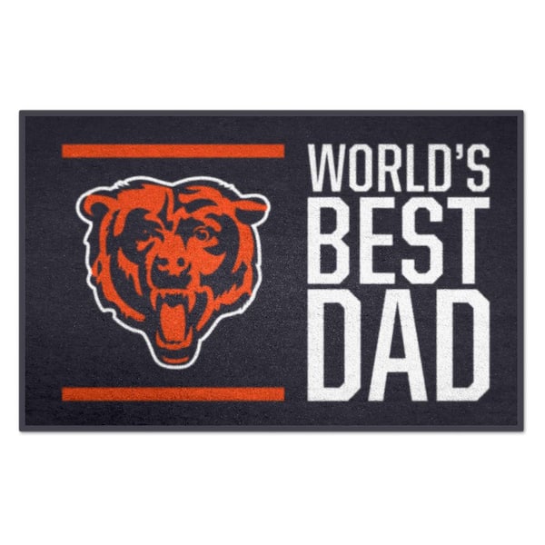 FANMATS Chicago Bears Navy Blue Starter Mat Accent Rug - 19in. x 30in.