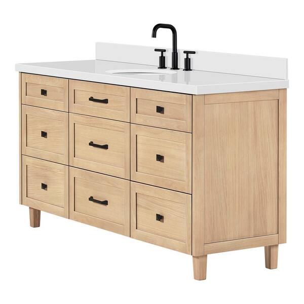Ariel Cambridge 67 Inch Single Oval Sink Bathroom Vanity