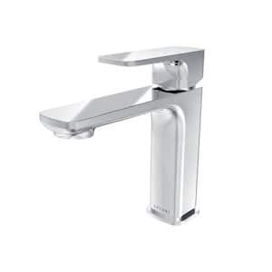 Corsica 1-Handle Single Hole Bathroom Faucet in Chrome