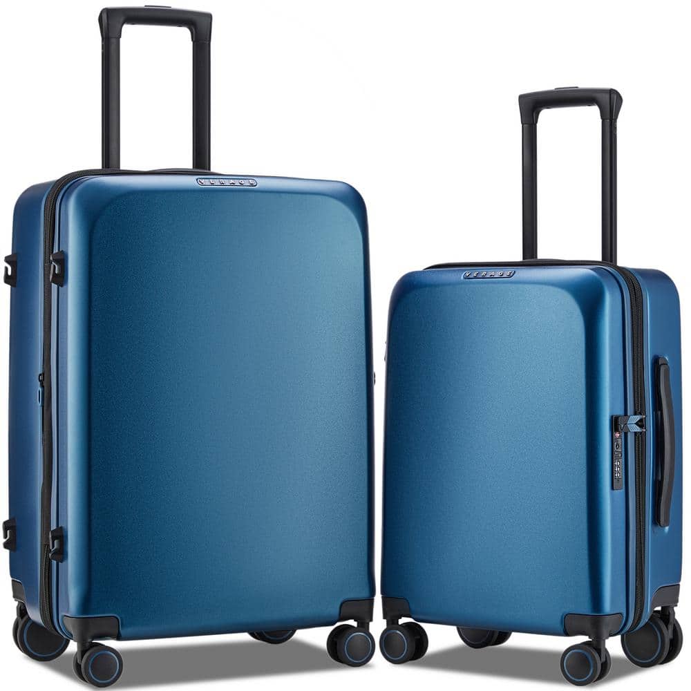 Carry-On Hard Shell Suitcase 21 in Blue, Polycarbonte by Quince