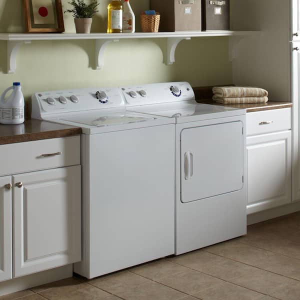 GE 3.8 cu. ft. Top Load Washer in White GTWN2800DWW - The Home Depot