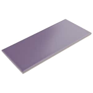 Projectos Violet Purple 3-7/8 in. x 7-3/4 in. Ceramic Floor and Wall Tile (11.0 sq. ft./Case)