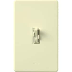 Lutron Toggler Eco-Dim Dimmer Switch, 600-Watt Incandescent/Single