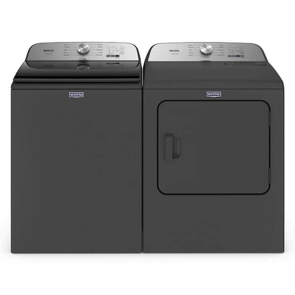 7.0 cu. ft. Vented Pet Pro Electric Dryer in Volcano Black