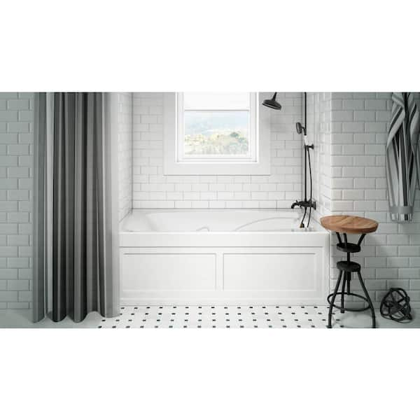 Tonca BathTub With Grips And Waste WT