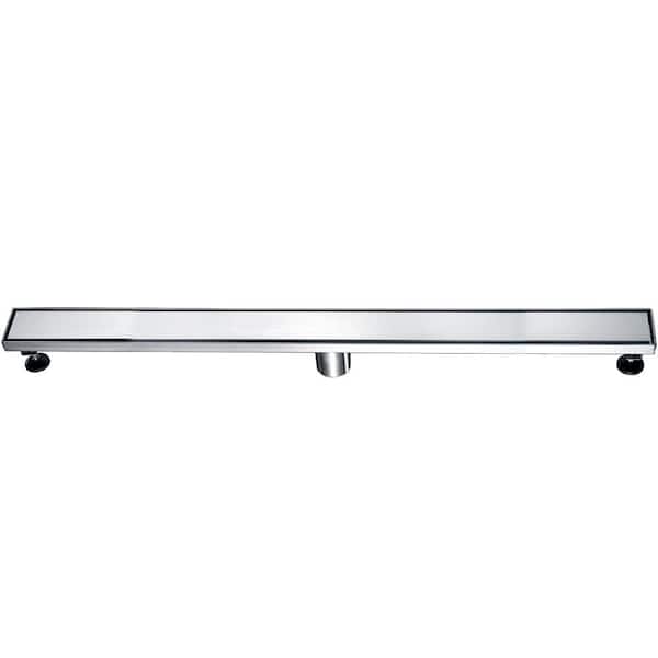 ALFI BRAND 36 in. Linear Shower Drain in Brushed Stainless Steel
