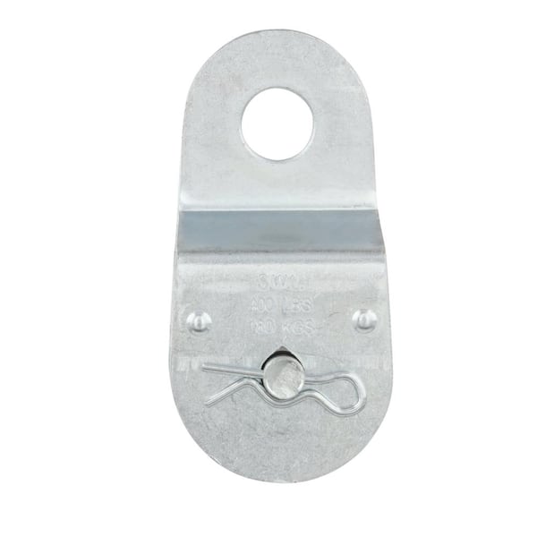 STRONG GALVANISED METAL LIFTING DOUBLE PULLEY Sheave Line/Rope/Cable/Cord Holder 
