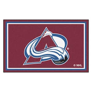 Colorado Avalanche 4 ft. x 6 ft. Area Rug