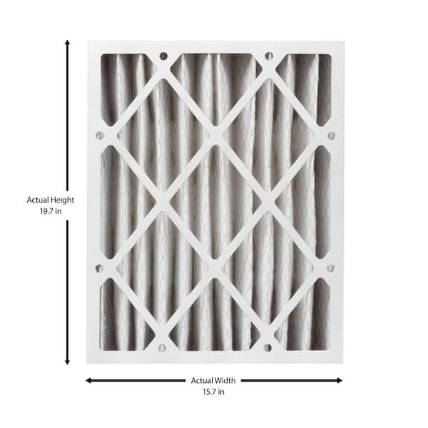 16 in. x 20 in. x 4 in. Honeywell Replacement Pleated Air Filter FPR 7,  MERV 11