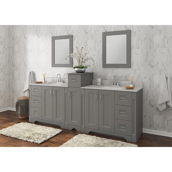 Hawthorne 60 in. W x 21-3/4 in. D Single Bowl Vanity Cabinet in Twilight Gray Hawthorne 60 in. W x 21-3/4 in. D Single Bowl Vanity Cabinet in Twilight Gray
