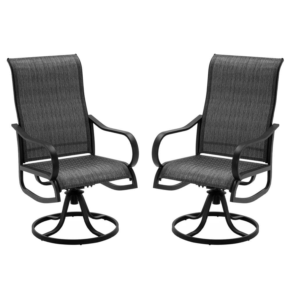 ELPOSUN Patio Swivel Chairs (Set of 2)