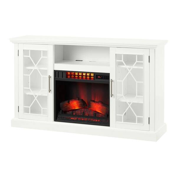 Home Decorators Collection Ryden 60 in. Media Mantel Electric Fireplace