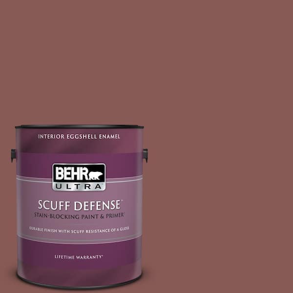 BEHR ULTRA 1 gal. #PPU1-09 Red Willow Extra Durable Eggshell Enamel Interior Paint & Primer