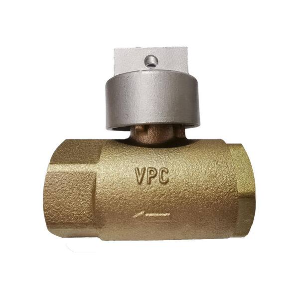 3/4 in. Bronze FNPT In-Line Irrigation Ball Valve with Automatic Drain 3/4 in. Bronze FNPT In-Line Irrigation Ball Valve with Automatic Drain