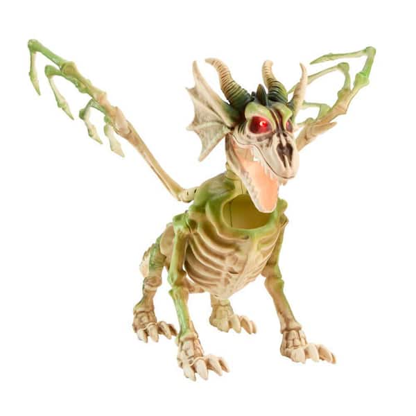 ANIMATED LED Skeleton Dragon