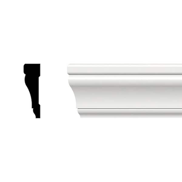 2-1/4 in. x 3/4 in. x 96 in. Casing Moulding, PVC
