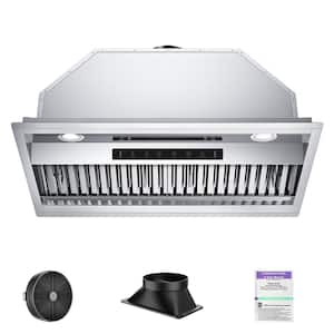 Zephyr Vortex 30 in. 390 CFM Convertible Insert Range Hood with LED ...