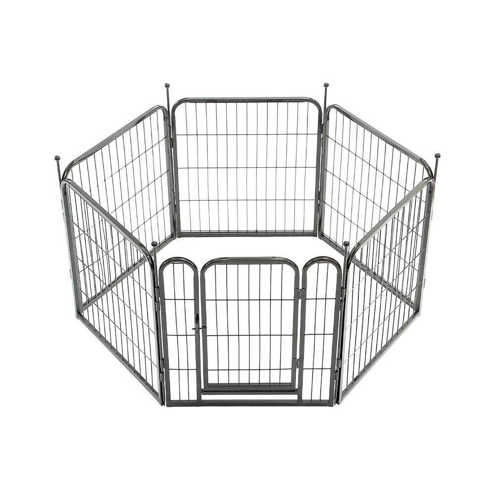 6-Panels Metal Indoor Outdoor Pet Puppy Playpen Pet Fence price history on PriceWatchPro