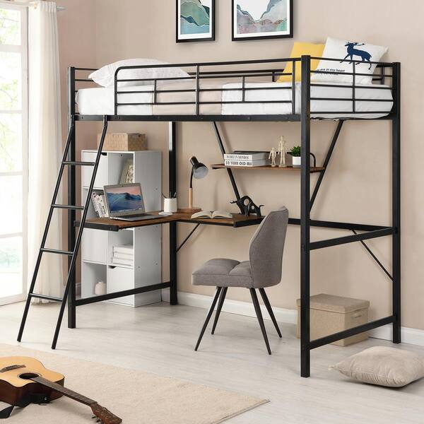 full metal loft bed