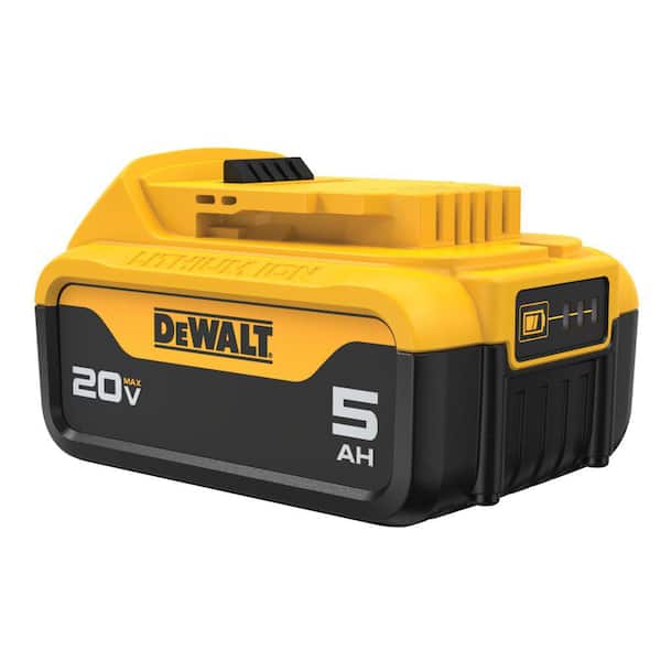 20-Volt MAX XR Premium Lithium-Ion 5.0Ah Battery Pack (6-Pack) 20-Volt MAX XR Premium Lithium-Ion 5.0Ah Battery Pack (6-Pack)