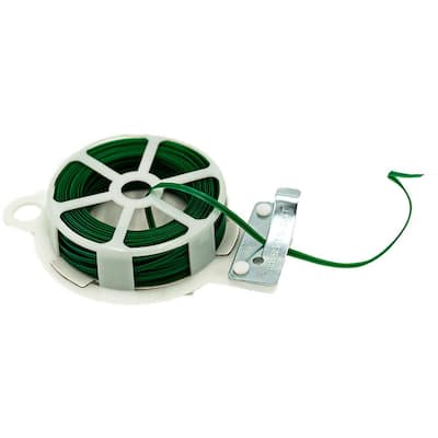 Garden Plant Ties With Cutter Garden Wire Portable Roll Wire - Temu