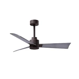 Alessandra 42 in. 6 Fan Speeds Ceiling Fan in Bronze with Remote Control Included