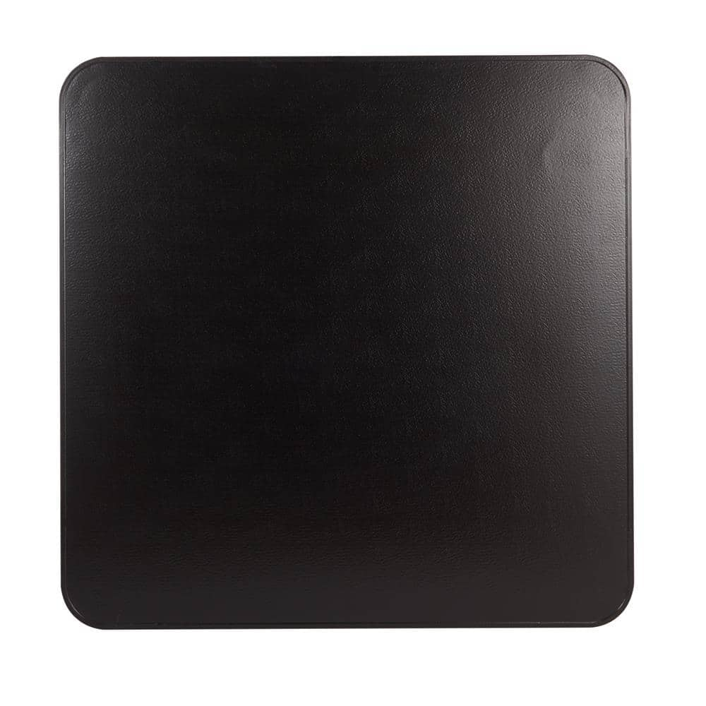 Shelter 36 in. x 36 in. Black Shelter Type 2 Stove Board T2UL3636BL-1C ...