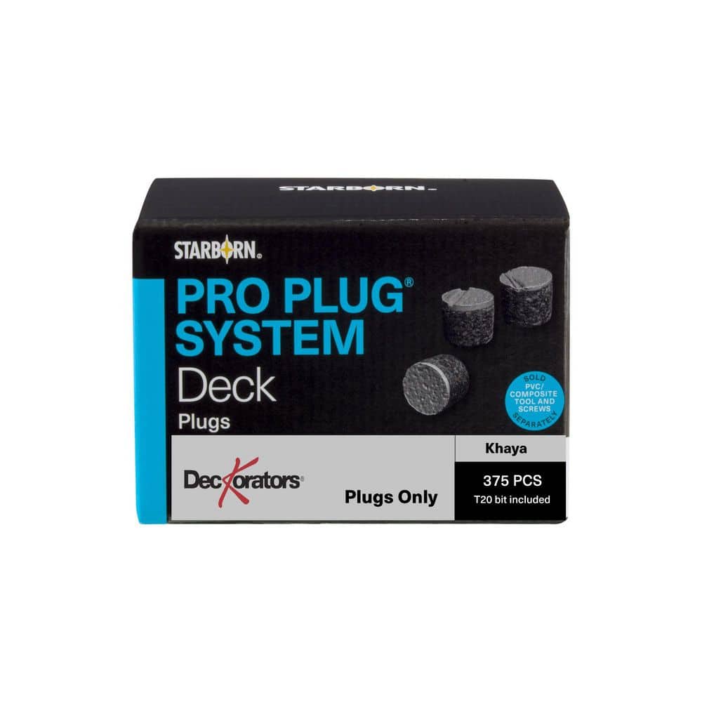 Voyage Khaya Brown Composite Deck Board Plugs (375-pieces) price history on PriceWatchPro