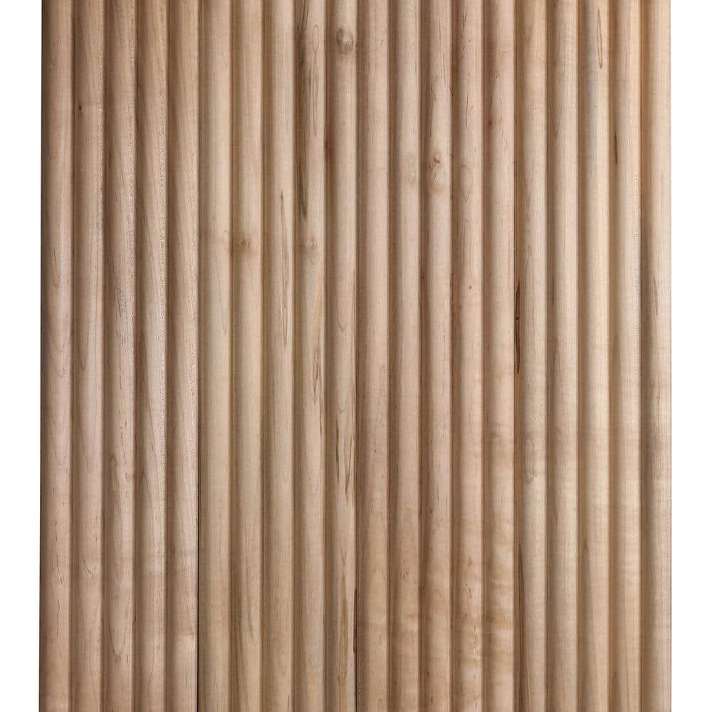 47.5" Unfinished Ambrosia Maple Bead Panel Moulding