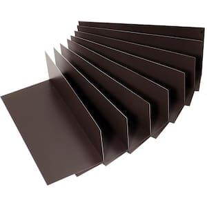 5 in. x 12 in. Aluminum Roof Flashing Kit for All Curb Mount Skylights (8-Pack)