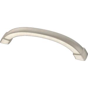 Modern Farmhouse 3-3/4 in. (96 mm) Satin Nickel Cabinet Drawer Pull