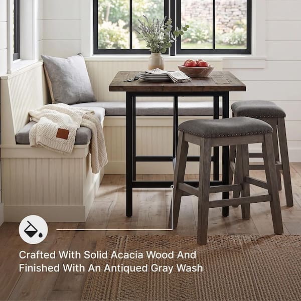 Signature DESIGN BY ASHLEY Caitbrook Gray Polyester Counter Height