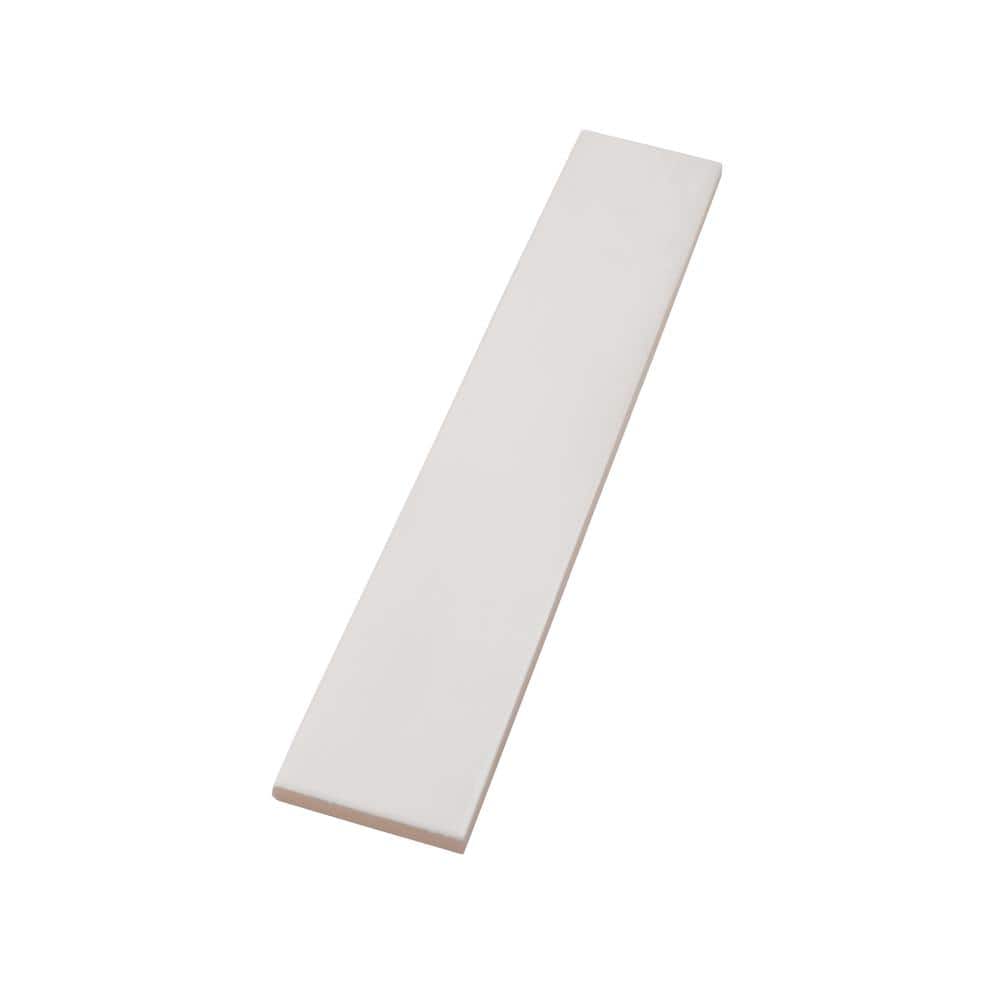 Ivory White Glossy Ceramic Subway Wall and Floor Tile