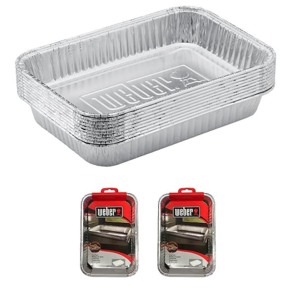 Weber Small Grill Drip Pans (20-Pack)