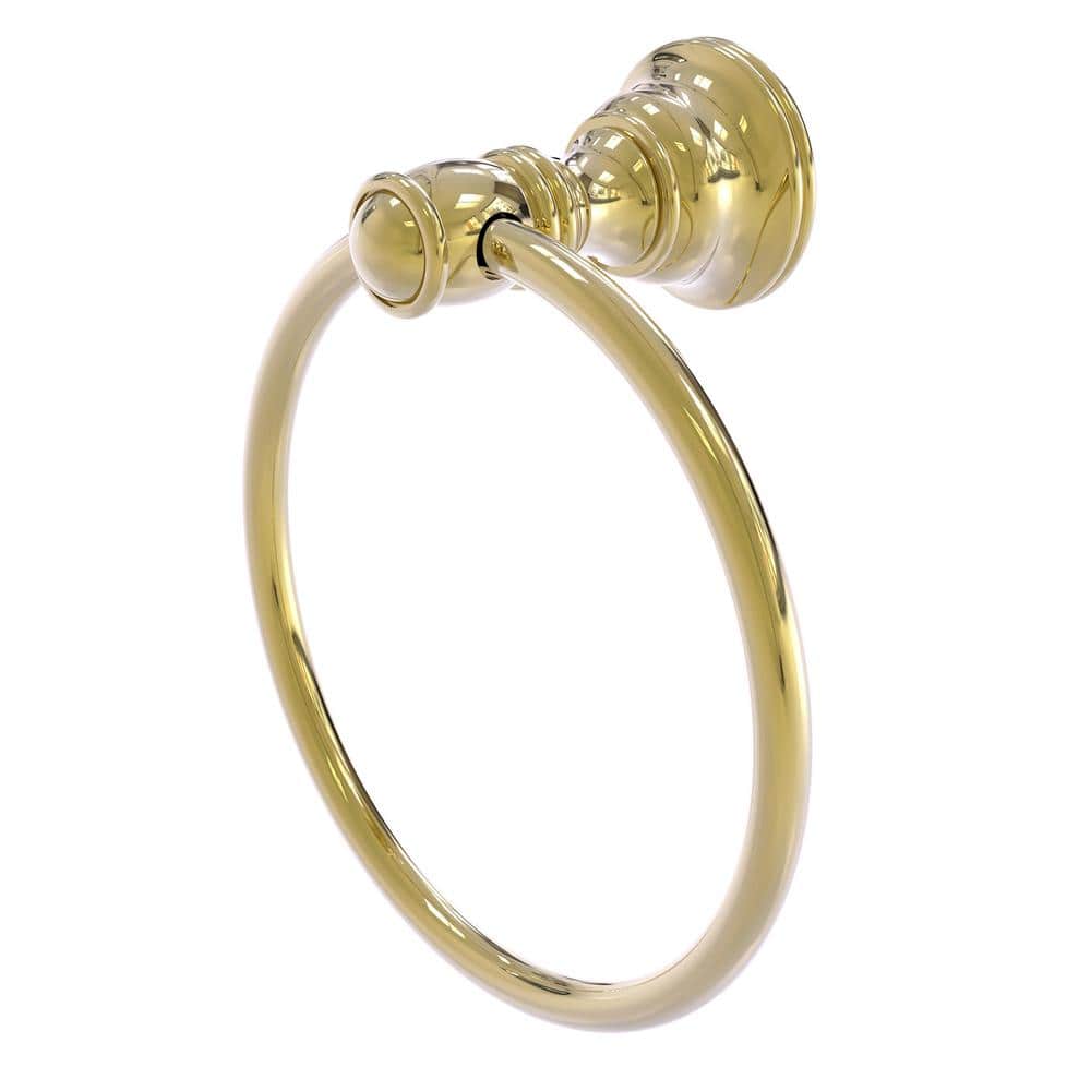 Moen Kingsley Polished Brass Wall Mount Towel Ring Moen Kingsley Polished Brass Wall Mount Towel Ring