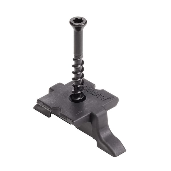 360-Pack 200 sq ft. Black Collated Universal Hidden Deck Fasteners for Grooved Decking