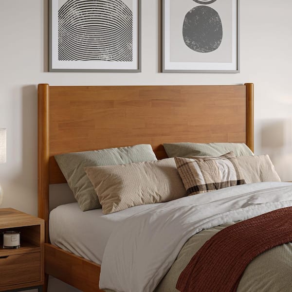 AFI Pasadena Light Toffee Natural Bronze Solid Wood Frame Full Low