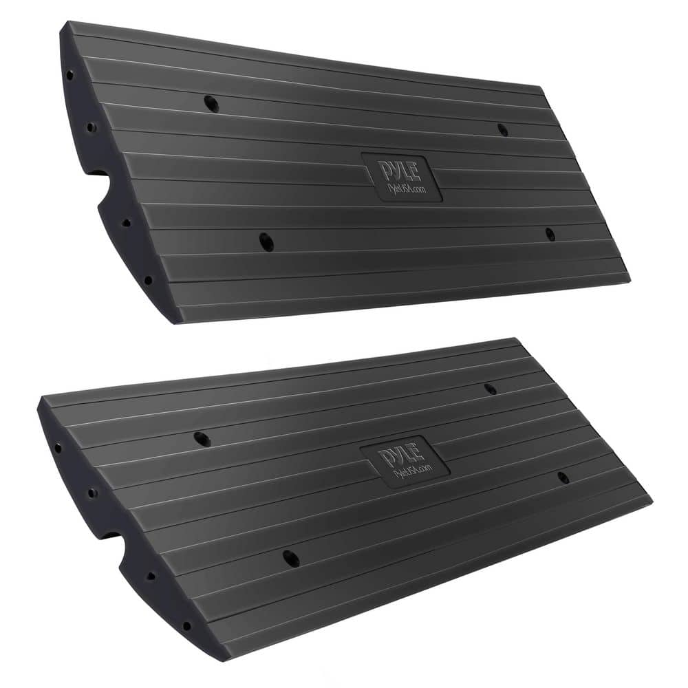 4 ft. Heavy Duty Rubber Curb Ramp Set, 11,000 lb. Capacity, Textured Surface for Vehicles and Wheelchairs price history on PriceWatchPro